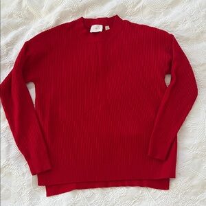 Cyrus red sweater